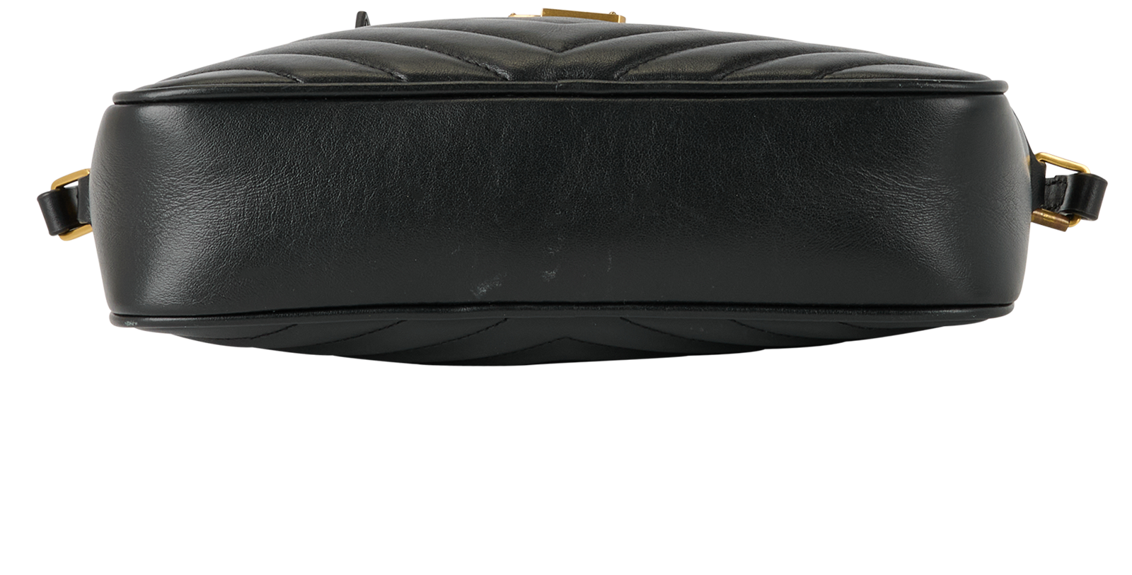 Camera Bag, &pound;850, Handbags, Black, Leather, Top view